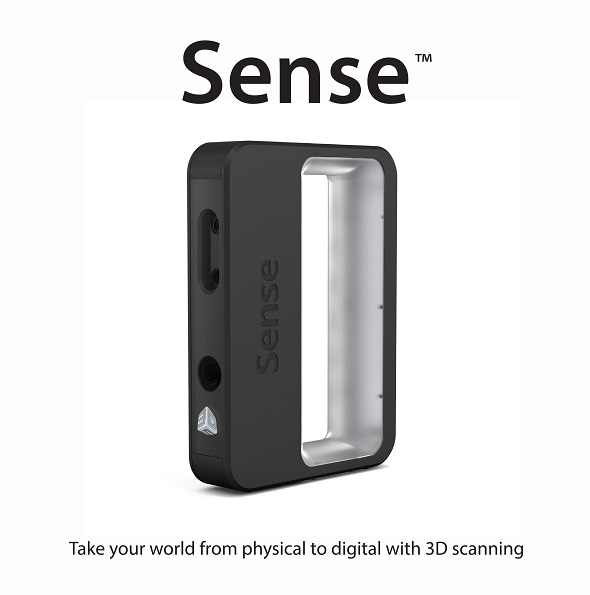 Sense vyniká svými kompaktními rozměry. Zdroj: 3D Systems