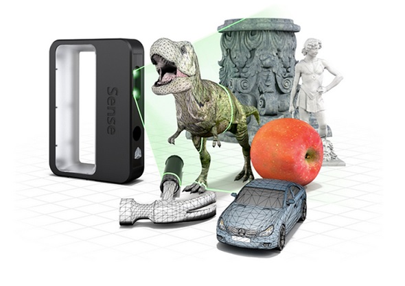 Skener dokáže zachytit objekty všech možných velikostí. Zdroj: 3D Systems