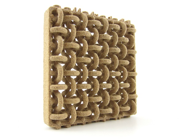 Materiál se strukturou dřeva co nevidět přibude také do nabídky 3D tiskové služby i.Materialise (zdroj: i.Materialise)